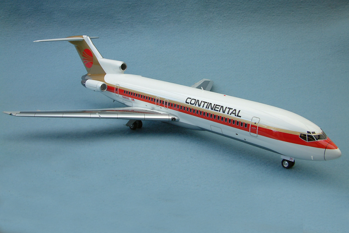 Conquest Models 1/72 Continental Boeing 727-200